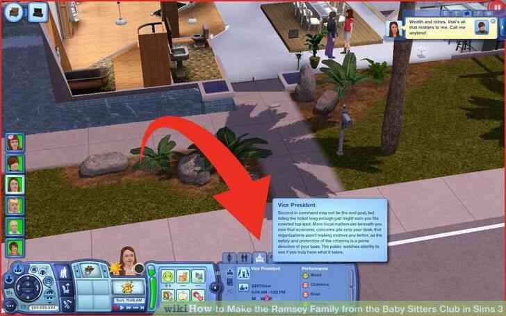 Image intitulée Faire Ramsey de la Famille de la des Baby Sitters Club dans les Sims 3 Étape 13